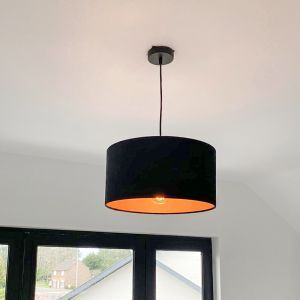 Lampada a sospensione dorata moderna, Urvin