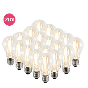 Confezione da 20 lampadine LED Yona E27 A60 dimmerabili, 2700k, 5w
