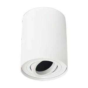 Faretto da superficie bianco moderno, Onno
