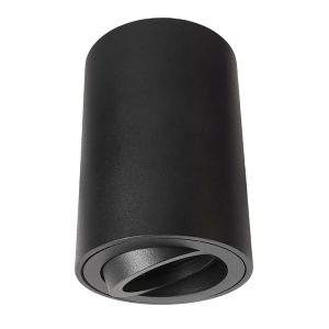 Faretto da superficie nero moderno, Onno