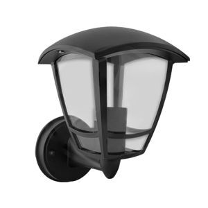 Lampada da esterno classica nera, Sven, IP44