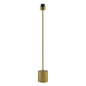 Lampada da terra senza paralume in ottone in alluminio, Rika, con interruttore