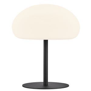 Lampada da tavolo da esterno moderna bianca, Sponge, 6,8W, 2700K LED, IP65, dimmer in 3 fasi