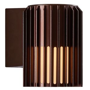 Lampada da esterno design marrone, Aludra, IP54