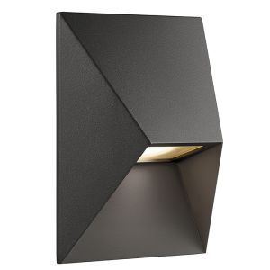 Lampada da esterno moderna nera, Pontio, IP54