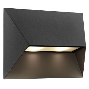 Lampada da esterno moderna nera, Pontio, IP54