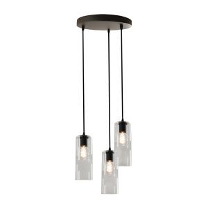 Lampada a sospensione trasparente design, Hatice