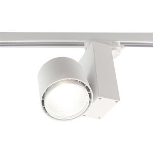 Bianco Bisolux Master B faretto a binario, driver Philips, 4000k, 30w, 36 gradi