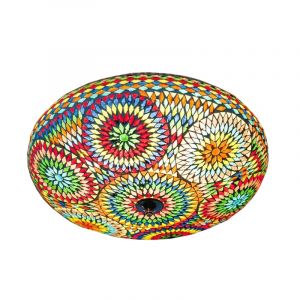 Plafoniera orientale multicolore in mosaico, Annas