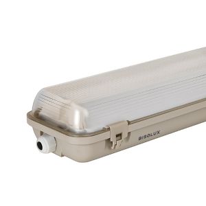 Plafoniera neon stagna da 60 cm Dura - per 2 TL - IP65