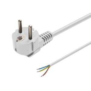 Cavo di collegamento, 3 m, 3x 0,75 mm², bianco