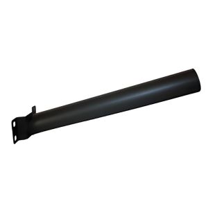 Staffa a parete per lampione stradale 48 mm, nero