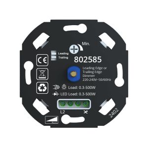 Doppio dimmer LED 0,3-500W