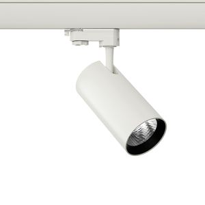 Faretto trifase bianco Esmiralda, 30W, 3000K, Pro