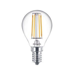 Philips lampadina a filamento LED E14 regolabile 4,5W, 2700K