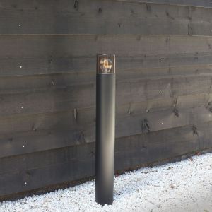 Lampada da esterno nero moderno, Sanel, IP44
