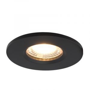 Faretto da incasso per bagno nero moderno, Jule, IP65
