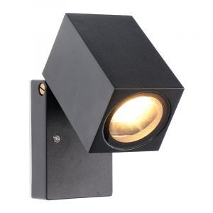 Lampada da esterno nera in alluminio, Isobel, IP44