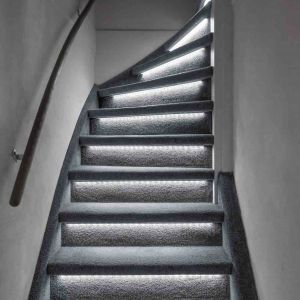 Set di estensione strisce LED per scale dimmerabili, 2 strisce LED 4000K