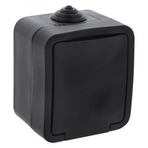 Presa Q-Link da parete, contatto di protezione, antispruzzo