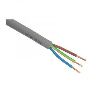 Cavo esterno da 5 metri XMVK 3 x 2,5 mm, grigio