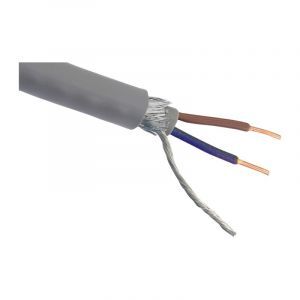 5 metri Cavo di terra XMVK-AS 2 x 2,5 mm. Grigio
