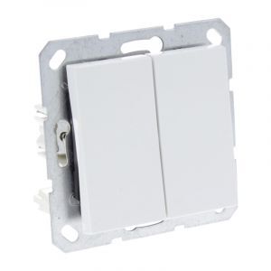 Interruttori Q-Link serie S con montaggio a incasso, bianco polare