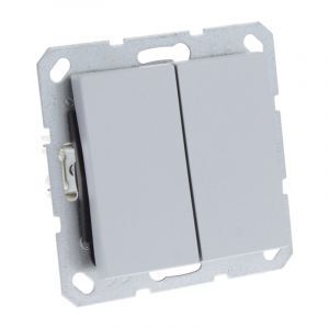 Interruttore Q-Link S-Line Interruttore integrato/swap, grigio/colore alluminio