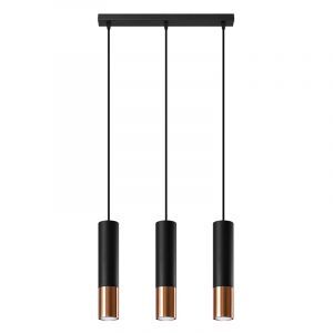 Lampada a sospensione in alluminio in rame, Hediye