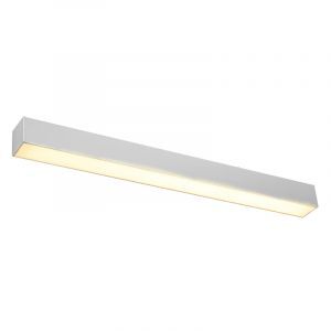 Applique da parete in alluminio grigia, Mascha, 22W, 3000K LED