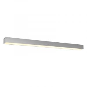 Lampada da soffitto in alluminio grigia, Mascha, 38W, 3000K LED