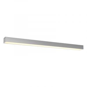 Applique da parete in alluminio grigia, Mascha, 48W, 3000K LED