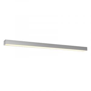 Lampada da soffitto in alluminio grigia, Mascha, 48W, 3000K LED