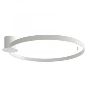 Plafoniera in alluminio bianca, Ringo, 50W, 3000K LED