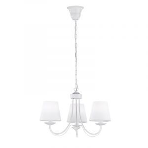 Lampadario classico bianco, Aycan