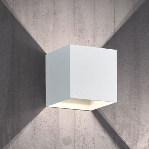 Lampada da parete up down moderna bianca, Eva, 4,3W, 3000K LED