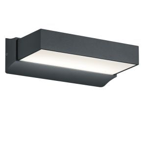 Lampada da esterno moderna antracite, Sejet, 11W, 3000K LED, IP65