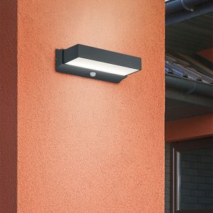 Lampada da esterno moderna antracite, Sejet, 11W, 3000K LED, IP54