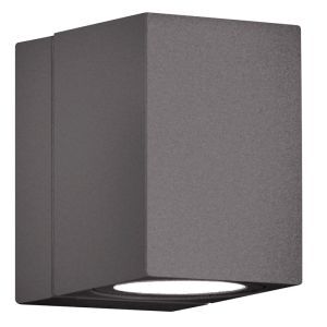 Lampada da esterno antracite in alluminio, Brixham, 3W, 3000K LED, IP54