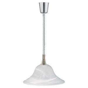 Lampada a sospensione design in nichel, Aurora