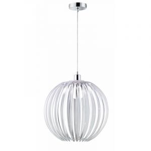 Lampada a sospensione design bianca, Latanya