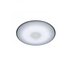Plafoniera moderna bianca, Levain, 30W, bianco regolabile tra caldo e freddo LED, con telecomando