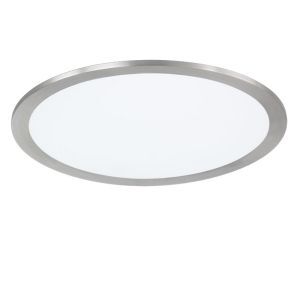Plafoniera moderna in nichel, Badria, 15W, 3000K LED