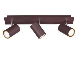 Faretto da soffitto moderno color ruggine, Kaso