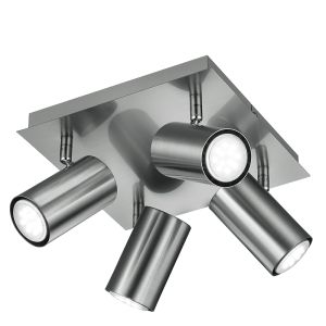 Faretto da soffitto moderno in nichel, Kaso