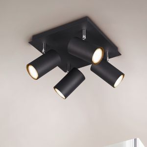 Faretto da soffitto moderno nero, Kaso