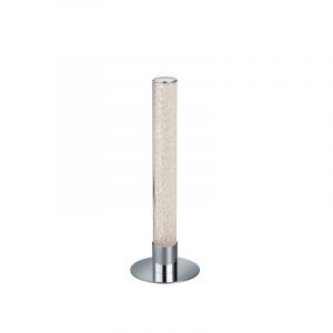 Lampada da tavolo moderna cromata, Vacio, 5W, RGBW LED, con interruttore