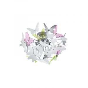 Lampada da soffitto per bambini design cromata, Gedser