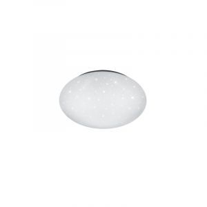 Plafoniera bianca in plastica, Vanysia, 18W, 4000K LED, IP44