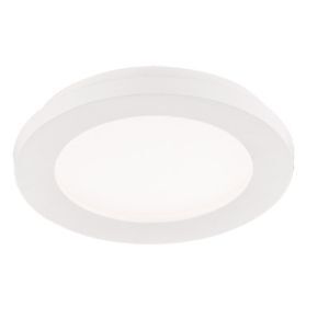 Plafoniera moderna bianca, Gistrup, 10W, 3000K LED, IP44